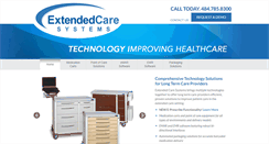 Desktop Screenshot of extendedcaresystems.com